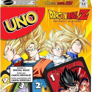 UNO Dragon ball z playing cards for kids